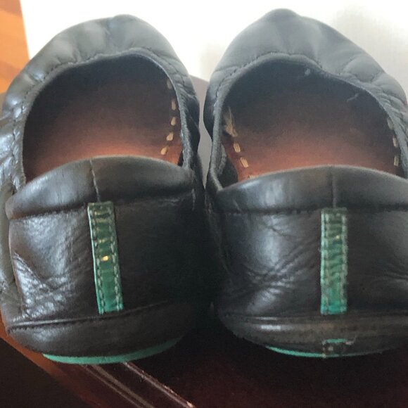 Tieks Matte Black Classic Ballet Flat size 8 - Picture 2 of 4